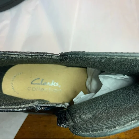 Clarks Linnae Way Black Ankle leather Boots Size 8.5
New without the box - Picture 5 of 16